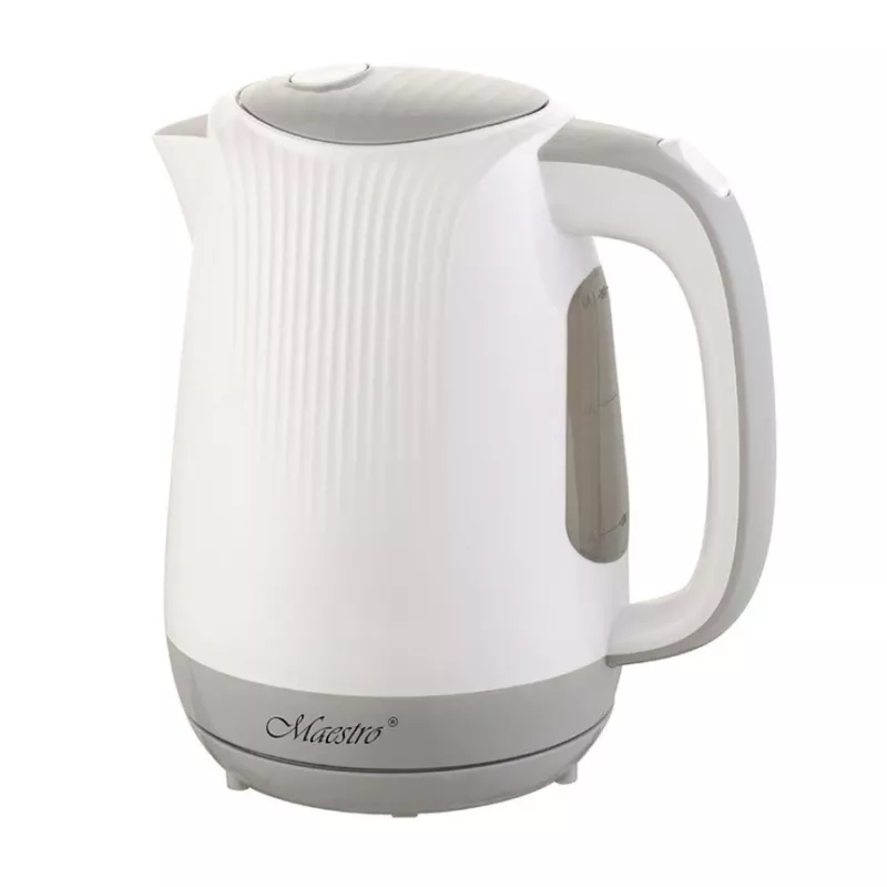 Feel-Maestro MR042 baltas elektrinis virdulys 1,7 l pilkai baltas 2200 W