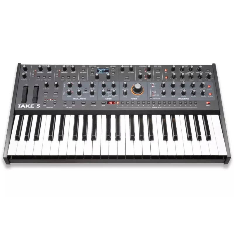 Analog polifoninis sintezatorius Sequential Take 5 (SEQ 3500) – aparatinis polifoninis sintezatorius
