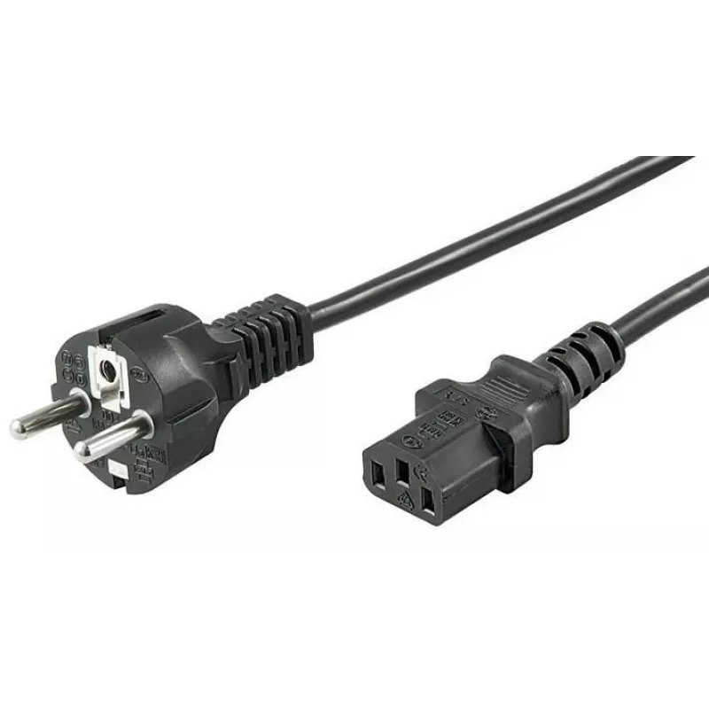 Microconnect PE020430 maitinimo laidas Juoda 3 m CEE7/7 C13 jungtis