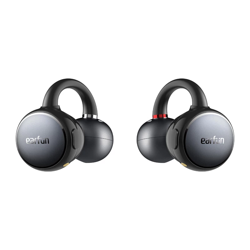 Belaidės ant ausies dedamos ausinės EarFun Clip (juodos) modelis CW100G