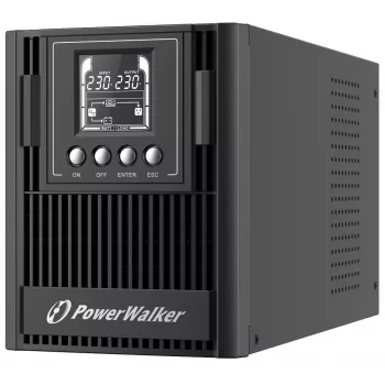 Nepertraukiamo maitinimo šaltinis (UPS) PowerWalker VFI 1000 at FR dvigubos konversijos