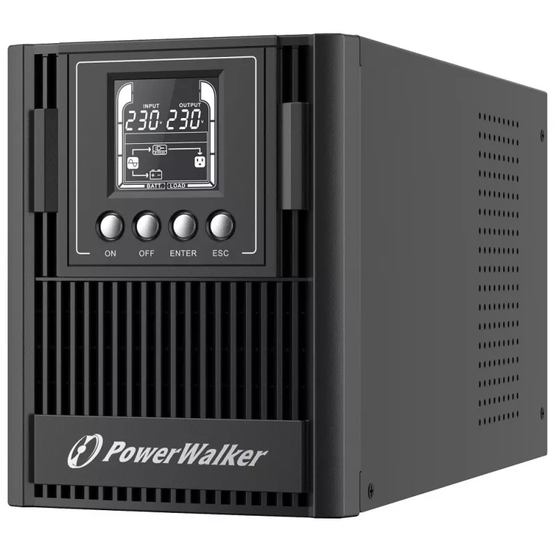 Nepertraukiamo maitinimo šaltinis (UPS) PowerWalker VFI 1000 at FR dvigubos konversijos