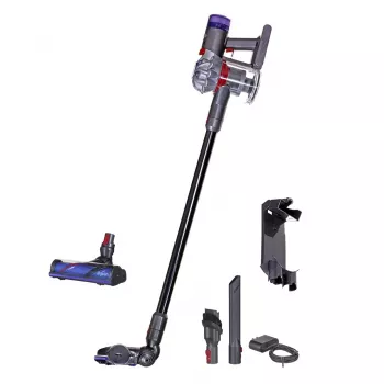 Dyson V8 Advanced 2-in-1 belaidis dulkių siurblys, baterija, sausas, be maišelio, nikelio, sidabro spalvos