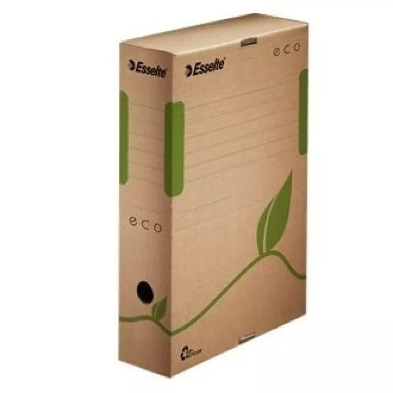 Archyvinė dėžė Esselte Eco, 100x327x233 mm, ruda