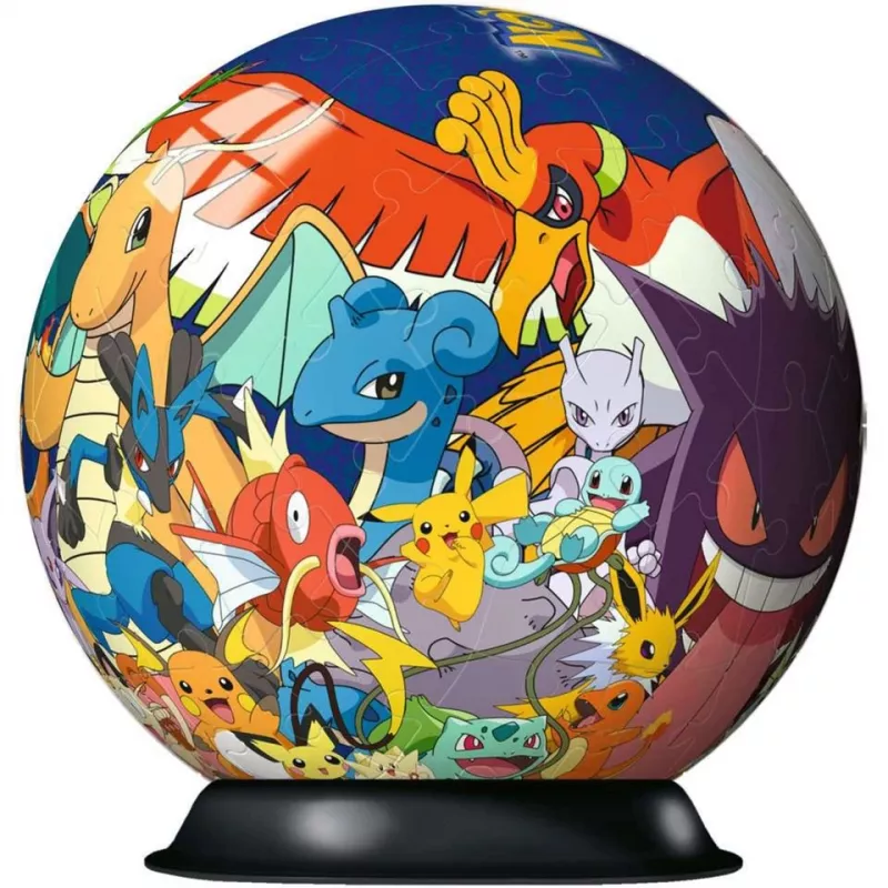 Ravensburger Pokemon 3D dėlionė 72 vnt. Animaciniai filmukai
