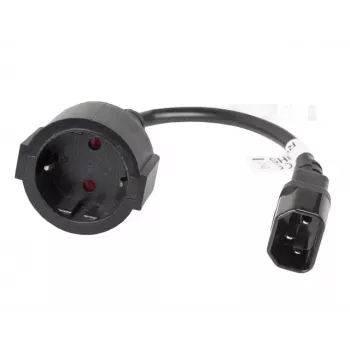 Lanberg CA-C14E-10CC-0018-BK jungiamumo priedas juodas