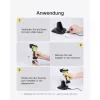 Brūkšninių kodų skaitytuvas Inateck BS04001 2 viename belaidis USB įkraunamas rankinis skaitytuvas