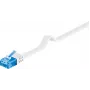 Tinklo kabelis Microconnect V-UTP6A10W-FLAT RJ-45 Cat6a 10 m Baltas
