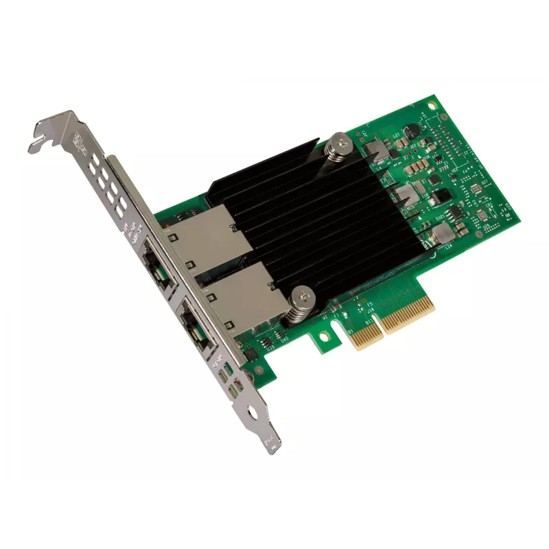 Intel Ethernet Converged Network Adapter X550-T2 - tinklo adapteris - PCIe 3.0 x4 Low-Profile - 10Gb Ethernet x 2 (X550T2BLK)