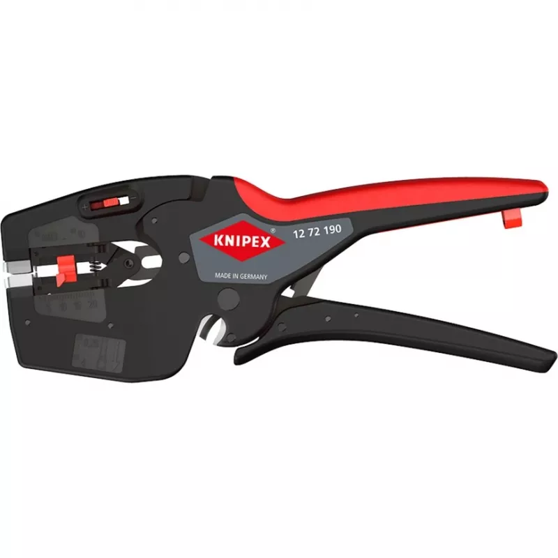 Knipex electrician's multi-tool NexStrip 12 72 190 SB – vielos nuėmiklis ir užspaudimo įrankis