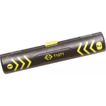 Laidų nuėmimo įrankis c.k tools T1271 — rankinis kabelių / izoliacijos nuėmiklis, maks. nuėmimo Ø 7,5 mm