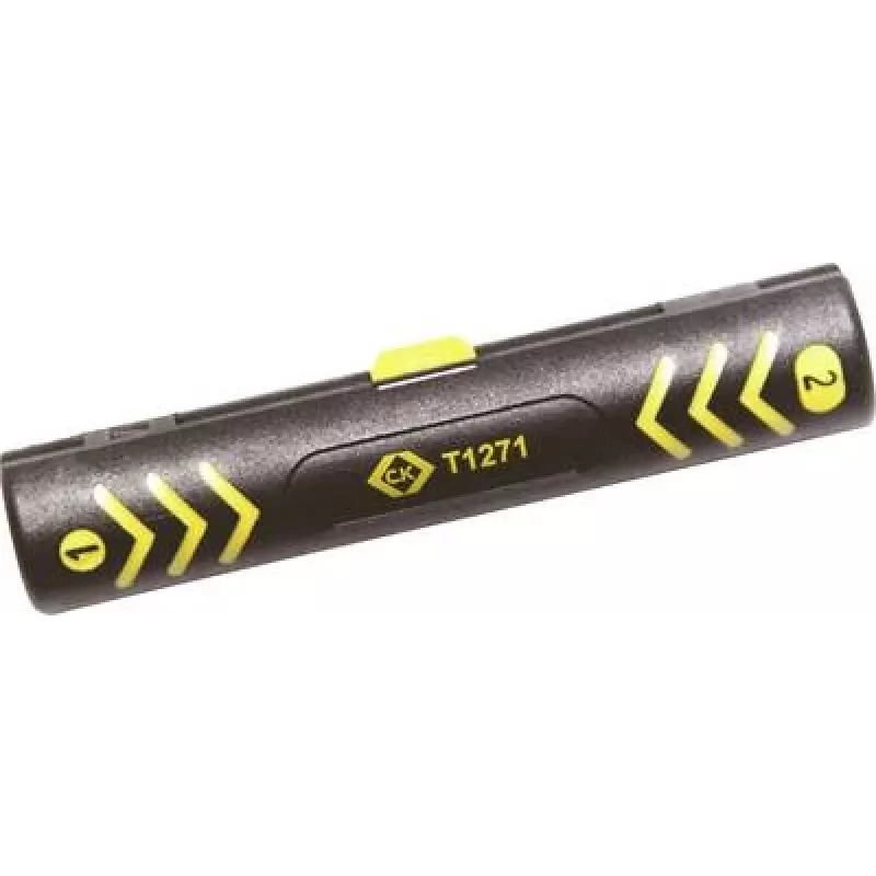 Laidų nuėmimo įrankis c.k tools T1271 — rankinis kabelių / izoliacijos nuėmiklis, maks. nuėmimo Ø 7,5 mm