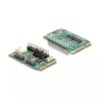 DeLOCK 95277 vidinis lygiagretusis RS-232 Mini PCI Express adapteris, žalias