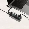 USB3.2 Gen1 HUB, 4xUSB-A su atskirais jungikliais