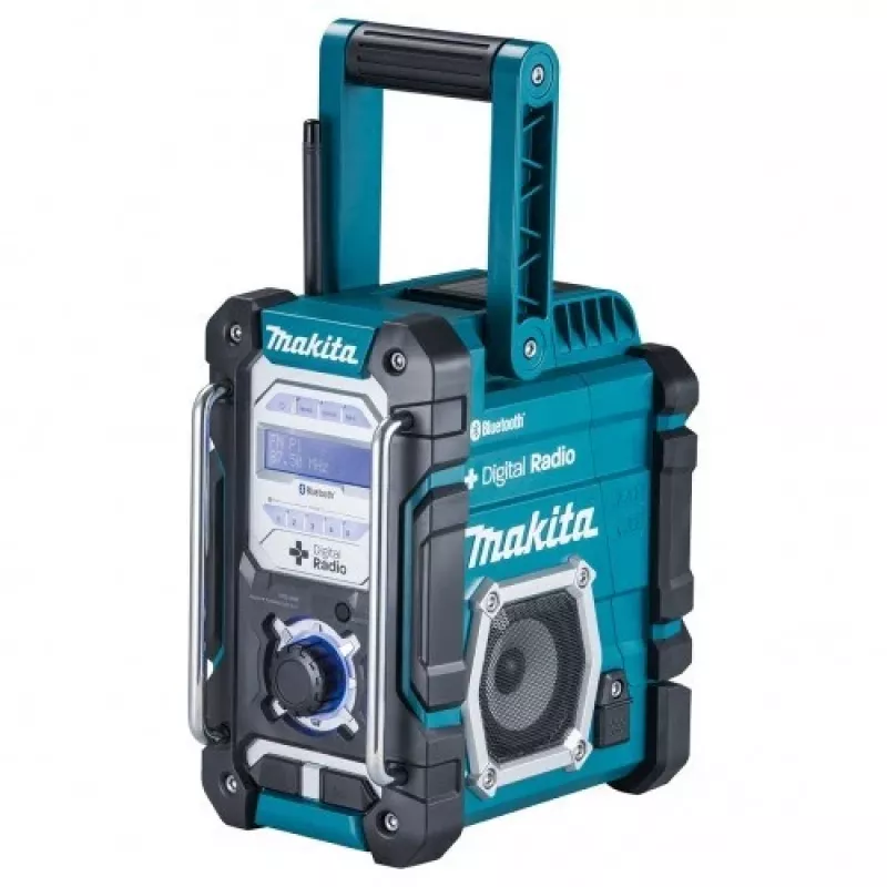 Makita DMR112 radijas juodas, turkio spalvos