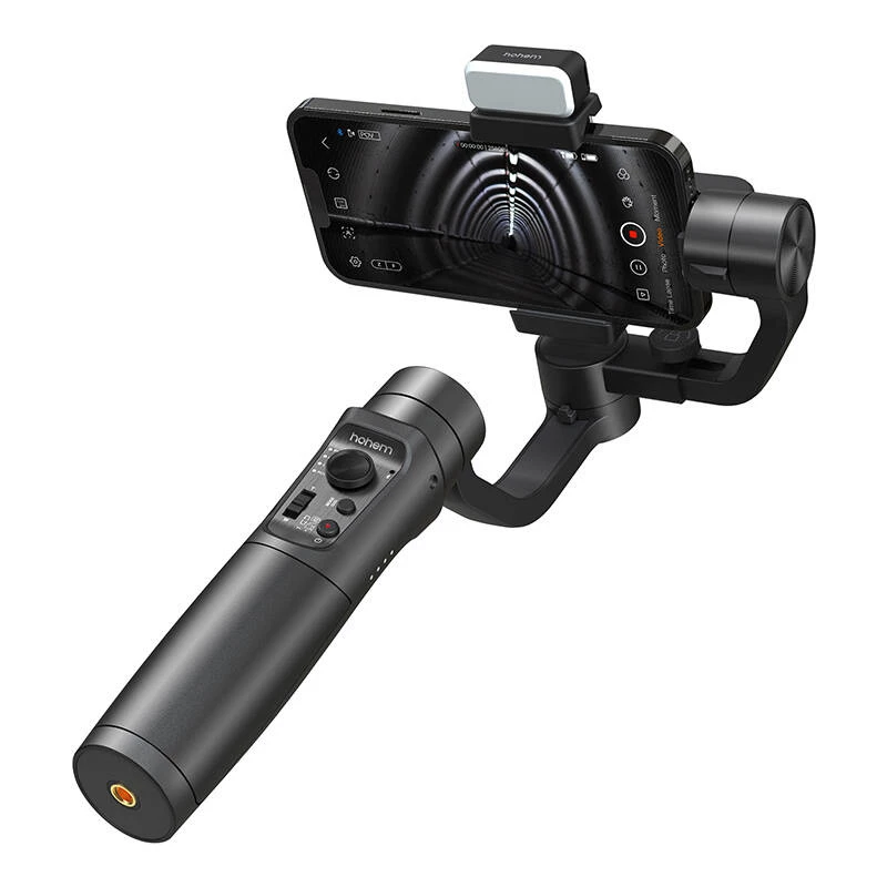 3 ašių išmaniojo telefono gimbalas Hohem iSteady Mobile+ Kit iSM5K — 3 ašių stabilizavimas, suderinamumas su išmaniaisiais telefonais