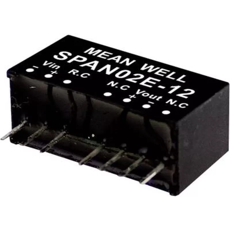 maitinimo adapteris mean well SPAN02E-03 — 2 W išėjimo galia, 0.5 A