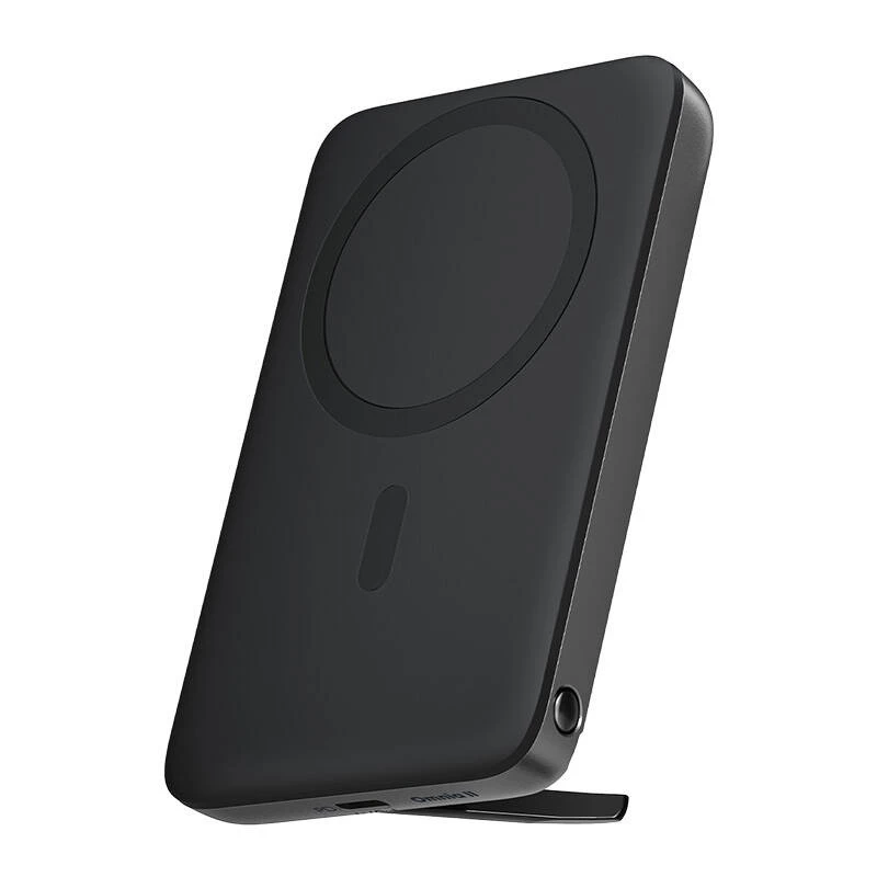 Magnetinė išorinė baterija Aukey PB-MS01, 6700 mAh, 15 W (juoda)