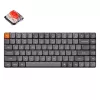 Keychron K3 Max klaviatūra universali USB RF belaidė Bluetooth pilka 75%