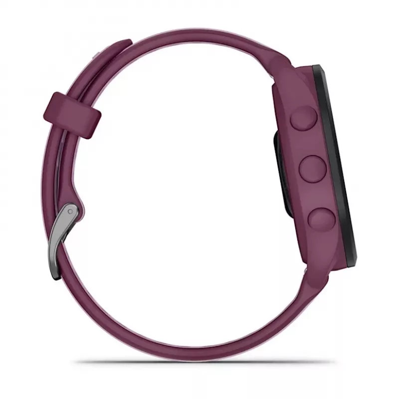 Išmanusis laikrodis GARMIN Forerunner 165 Music, 43 mm polimerinis korpusas, 1,2 colio AMOLED 390x390, GPS/GLONASS/Galileo, 5 ATM, 11 dienų baterija
