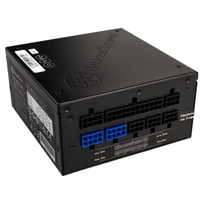 SilverStone SFX Series SX700-LPT - V1.1 - maitinimo blokas (vidinis) - ATX12V 2.4/ EPS12V / SFX-L - 80 PLUS Platinum - AC 120/230 V - 700 Watt - aktyvus PFC - juodas
