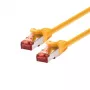 Tinklo kabelis LOGON TCF66F070Y Cat6a F/UTP (FTP) RJ-45 į RJ-45 7 m Geltonas