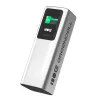Nešiojama baterija Green Cell PBGC25UD, 25200 mAh, Li‑Ion, 140 W bendra galia, 2× USB‑C + 1× USB‑A, OLED ekranas, aliuminis korpusas