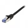 komutacinis kabelis RJ45 - CAT6A 500Mhz - 1.0m - juodas - S-STP(S/FTP) - AWG27 - LSZH - Synergy 21