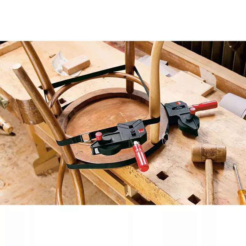 Juostinis spaustuvas Bessey BAN700 7 m juoda, raudona