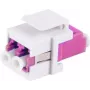 Keystone šviesolaidinis adapteris ShiverPeaks LC-LC Duplex violetinis, modelis 08-10203