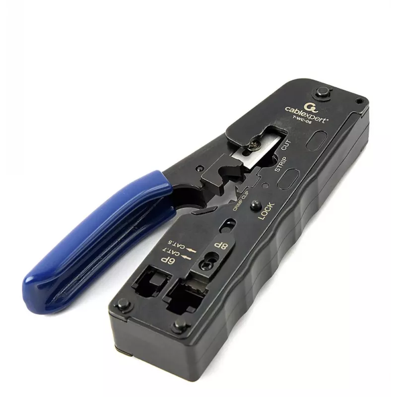 Užspaudimo įrankis GEMBIRD T-WC-06 RJ45, RJ12 ir RJ11 jungtims