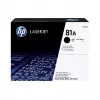 HP 81A Original LaserJet juodas kasetė, 10500 puslapių, juoda, 1 vnt.