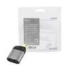 LogiLink CUA0204 USB-C į DisplayPort laido jungties adapteris juodas pilkas