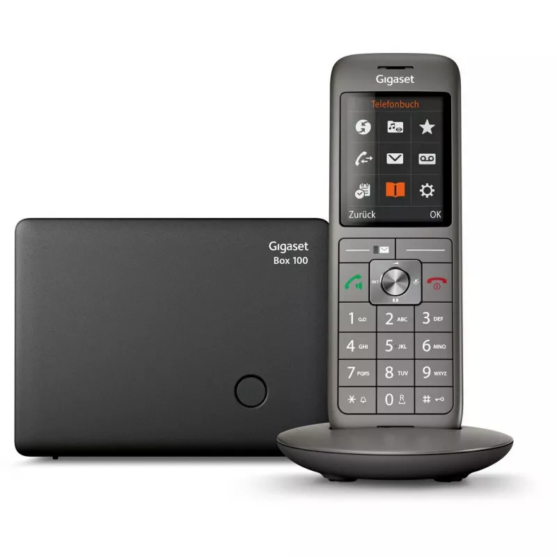 Gigaset CL660 belaidis telefonas antracitinis