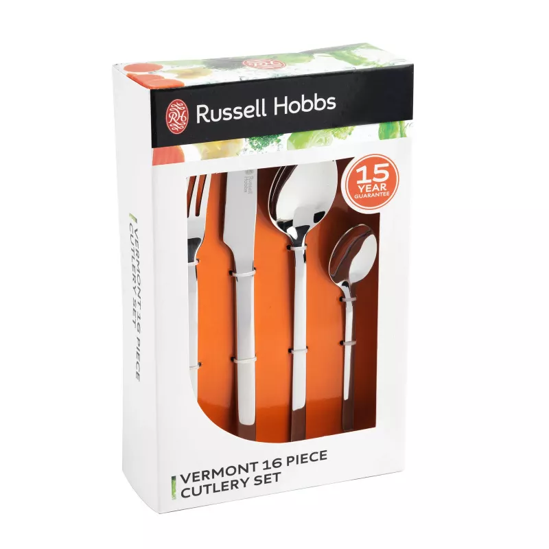 Stalo įrankių rinkinys Russell Hobbs BW028422EU7, 16 vnt., nerūdijančio plieno