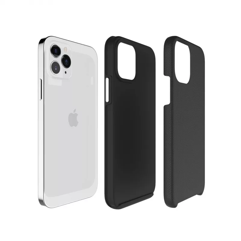 Apsauginis telefono dėklas Devia KimKong Series, skirtas iPhone 12 Pro Max, juodas