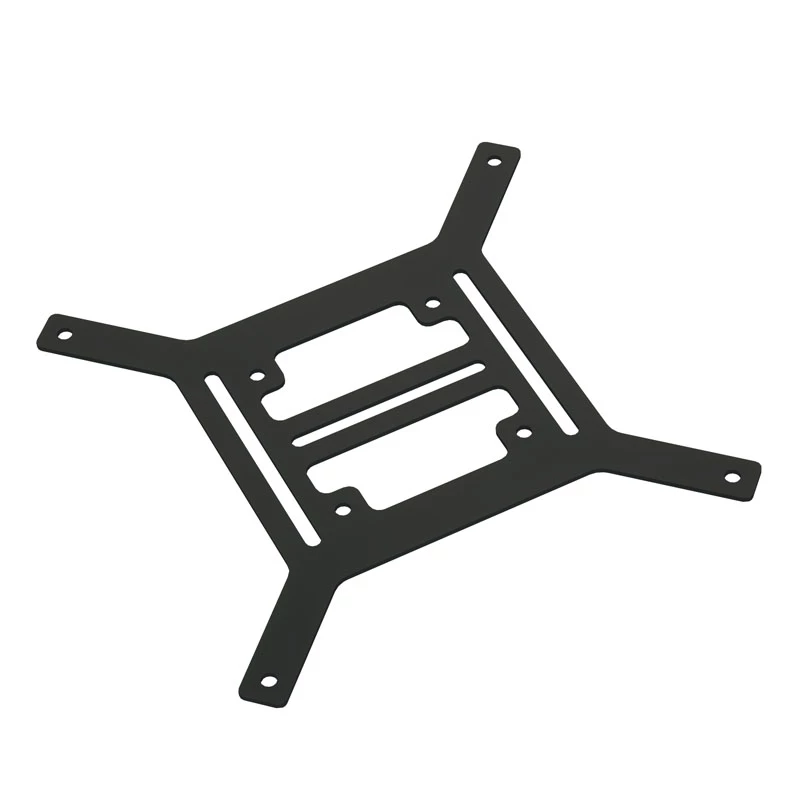Radiatoriaus / rezervuaro laikiklis Barrow TCBJ-P14 140 mm plokščias juodas, modelis TCBJ-P14