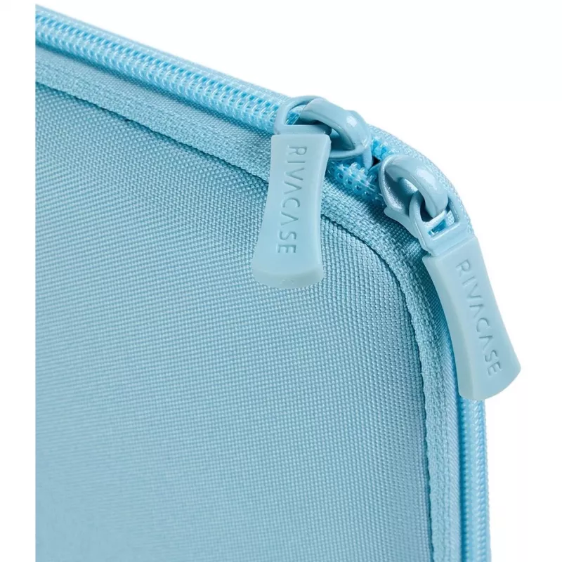 Nešiojamojo kompiuterio rankovė Rivacase Riva Szuzuka 14 colių Pastel Blue — apsauginis neopreno tipo dėklas 14 colių nešiojamiesiems kompiuteriams
