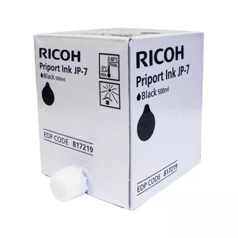 Ricoh JP7 - 500 ml - Juoda - Tonerio papildymas - skirtas Priport JP 750, JP750