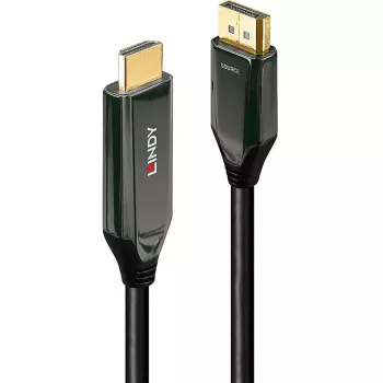 Lindy 3m Active DisplayPort 1.4 to HDMI 8K60 kabelis, 3 m, DisplayPort, HDMI, Male, Male, tiesus