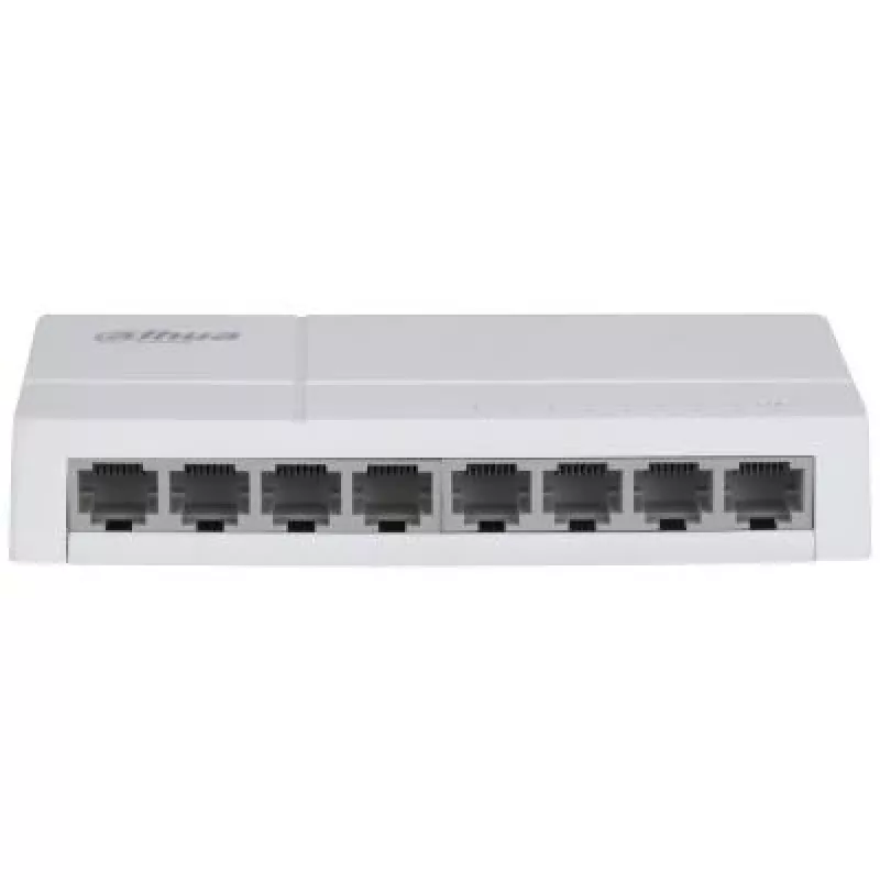 Tinklo komutatorius DAHUA SG1008L-EUR L2 8 prievadų, 8x RJ45 Ethernet