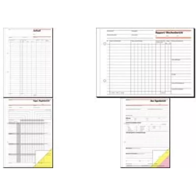 Notebook Sigel Measurement Book A4 50 lapų SD069 — tinklelio ir matavimo puslapiai techniniams užrašams