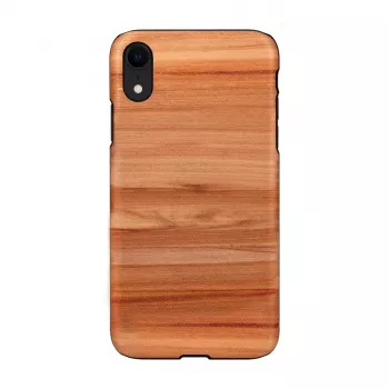 MAN & WOOD išmaniojo telefono dėklas iPhone XR, kapučino baltumo