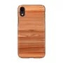 MAN & WOOD išmaniojo telefono dėklas iPhone XR, kapučino baltumo