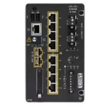 Valdomas jungiklis Cisco Catalyst IE3400 L2 8x Gigabit Ethernet 3x USB