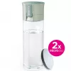 Daugkartinio naudojimo vandens butelis BRITA Fill&Go Vital 600 ml su integruotu MicroDisc filtru, žalias