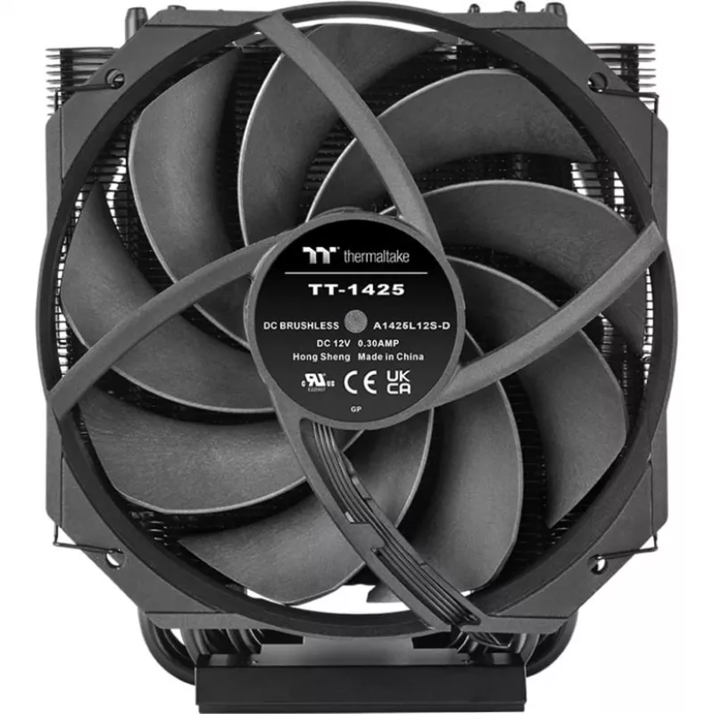 Thermaltake Cooler WAir INTEL LGA4677 & AMD sTR5/SP6 Juoda mažmeninė - CPU aušintuvas (CL-P140-CA14BL-A)