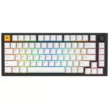 Glorious GMMK Pro Juoda Slate 75% TKL klaviatūra - iš anksto surinkta, ANSI išdėstymas - juoda (GLO-GMMK-P75-FOX-B)