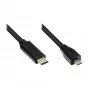 Good Connections USB2.0 laidas Micro B-C juodas 2m