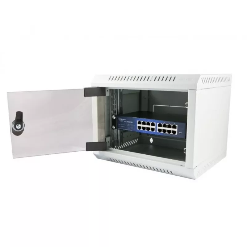 Valdomas komutatorius ALLNET 112534 L2 Gigabit Ethernet 16 prievadų 19U juodas